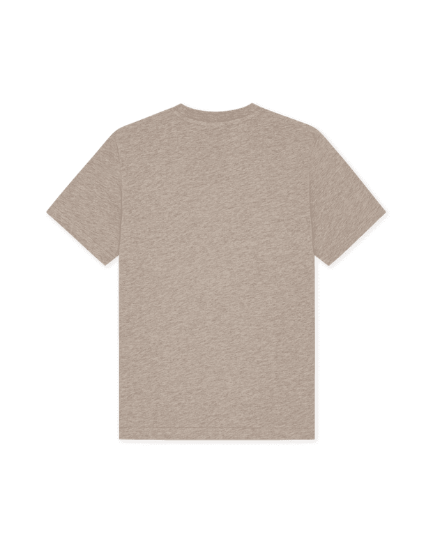 College T-shirt - Dark Sand Melange 