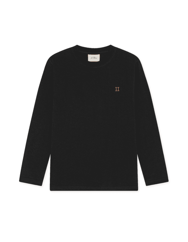 Core Contrast Ls T-shirt - Black 