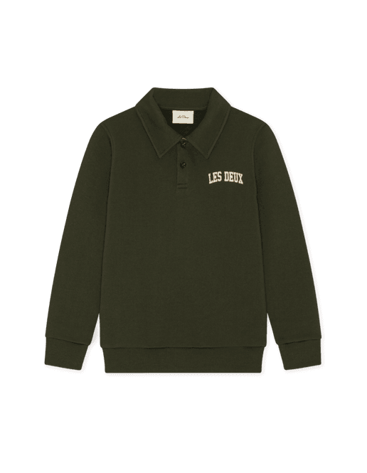 Hovedbilde College Rugby Polo Sweatshirt - Rosin Green