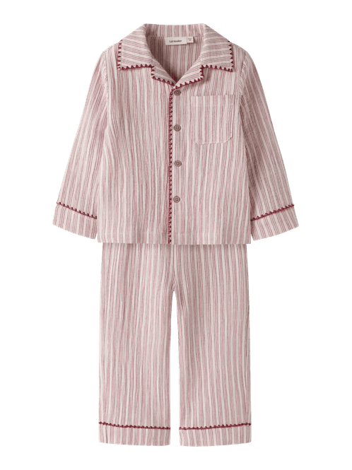 Hovedbilde Sage Pyjamas - Turteldove/Biking Red
