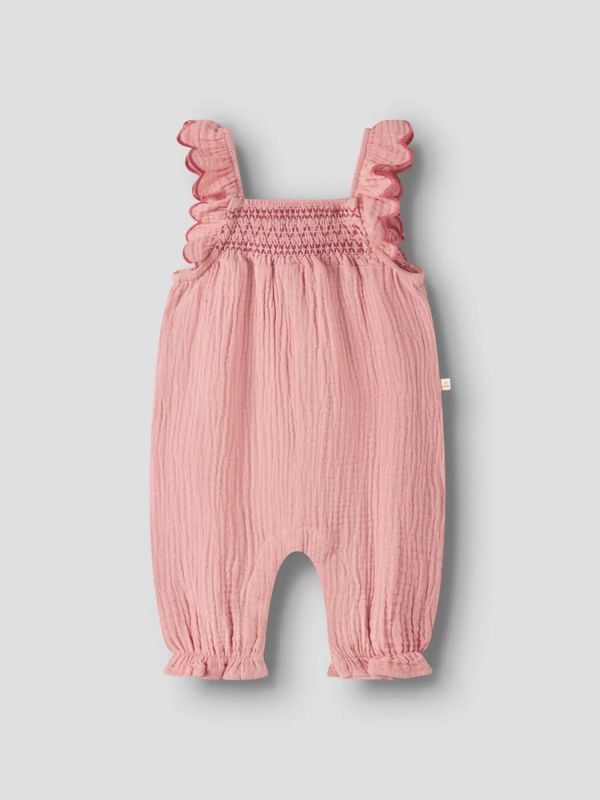 Hiba Loose Overall - Rose Tan