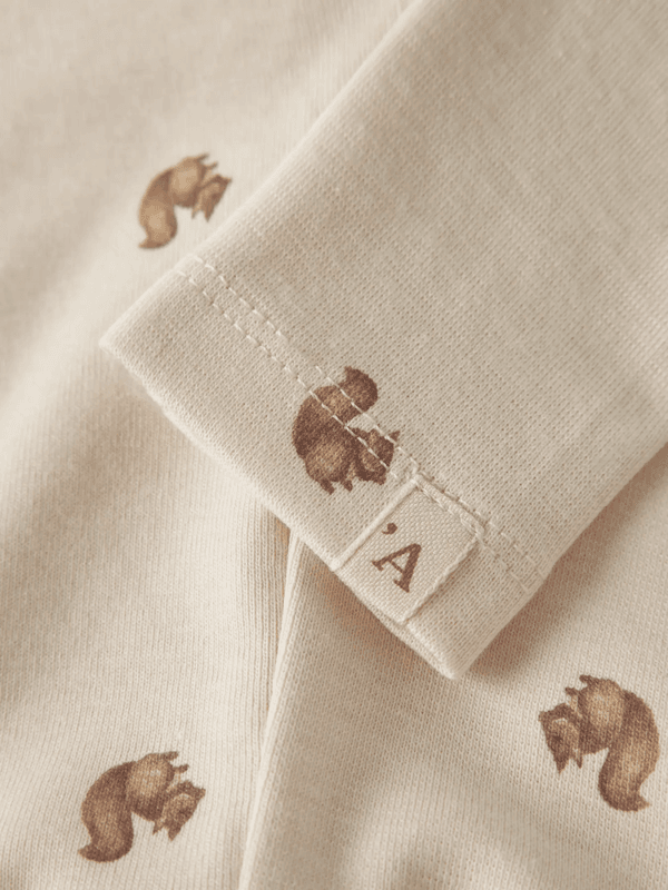 Layo Slim Leggings -  Turtledove Squlrrel | 🐿️